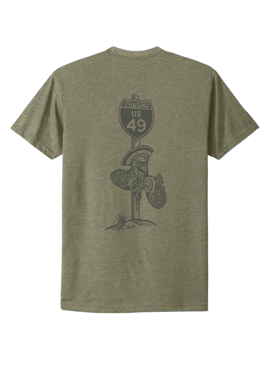 Hwy 49 T-Shirt - Light Olive