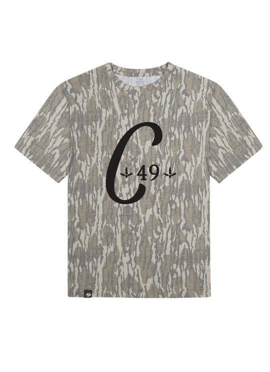 C49 Logo T-Shirt - Mossy Oak Original Bottomland