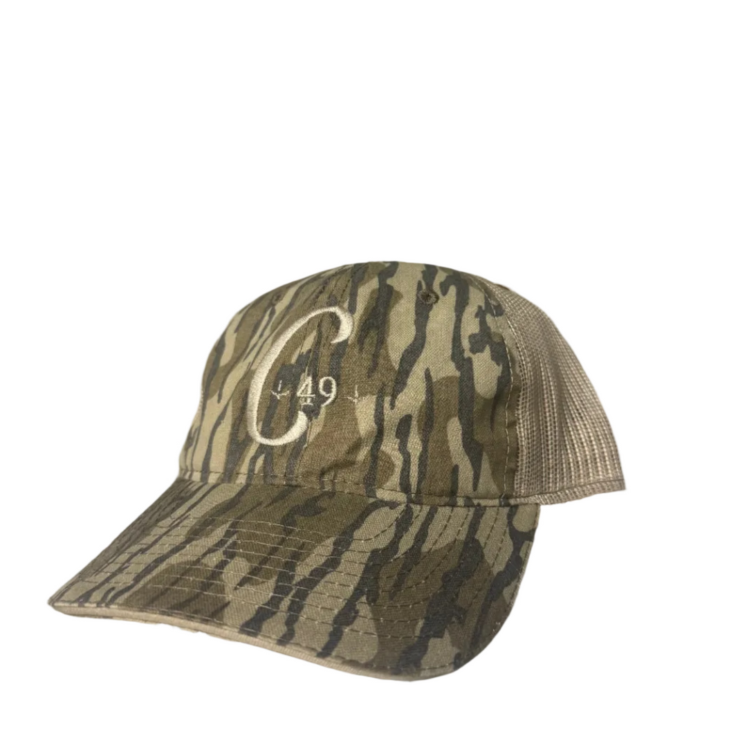 C-49 Mossy Oak Original Bottomland mesh back turkey hunting hat