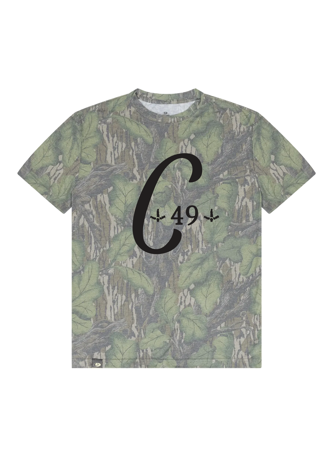 C49 Logo Mossy Oak Original Full Foliage turkey hunting T-shirt