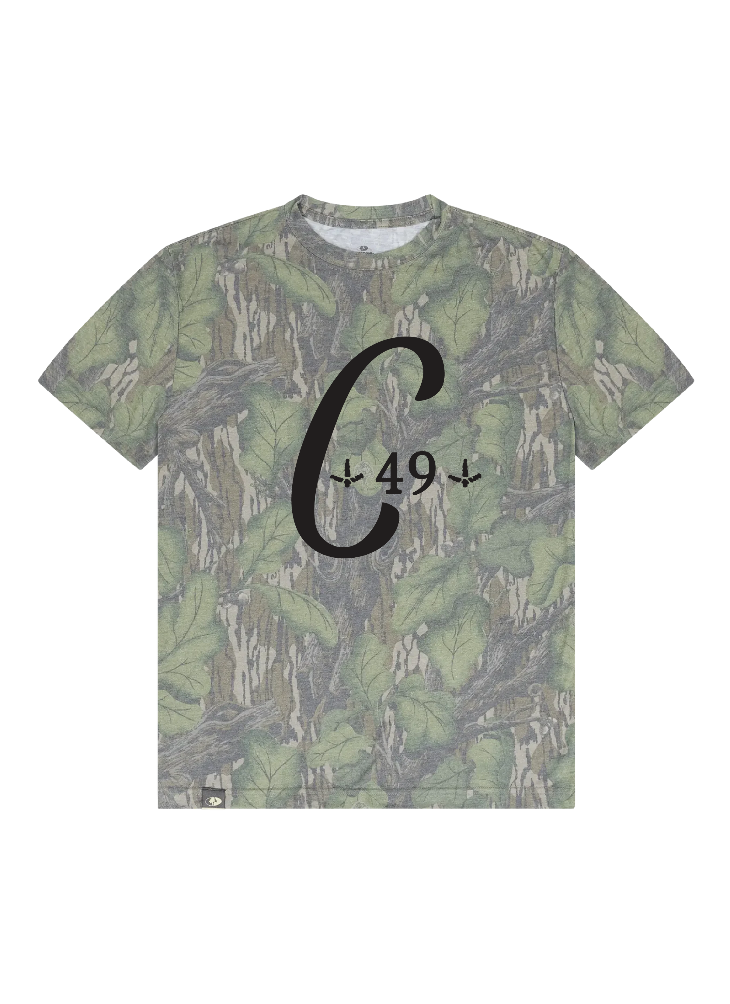 C49 Logo Mossy Oak Original Full Foliage turkey hunting T-shirt
